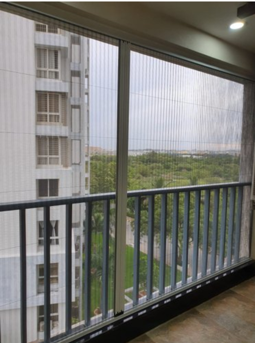 Plisse Balcony Nets