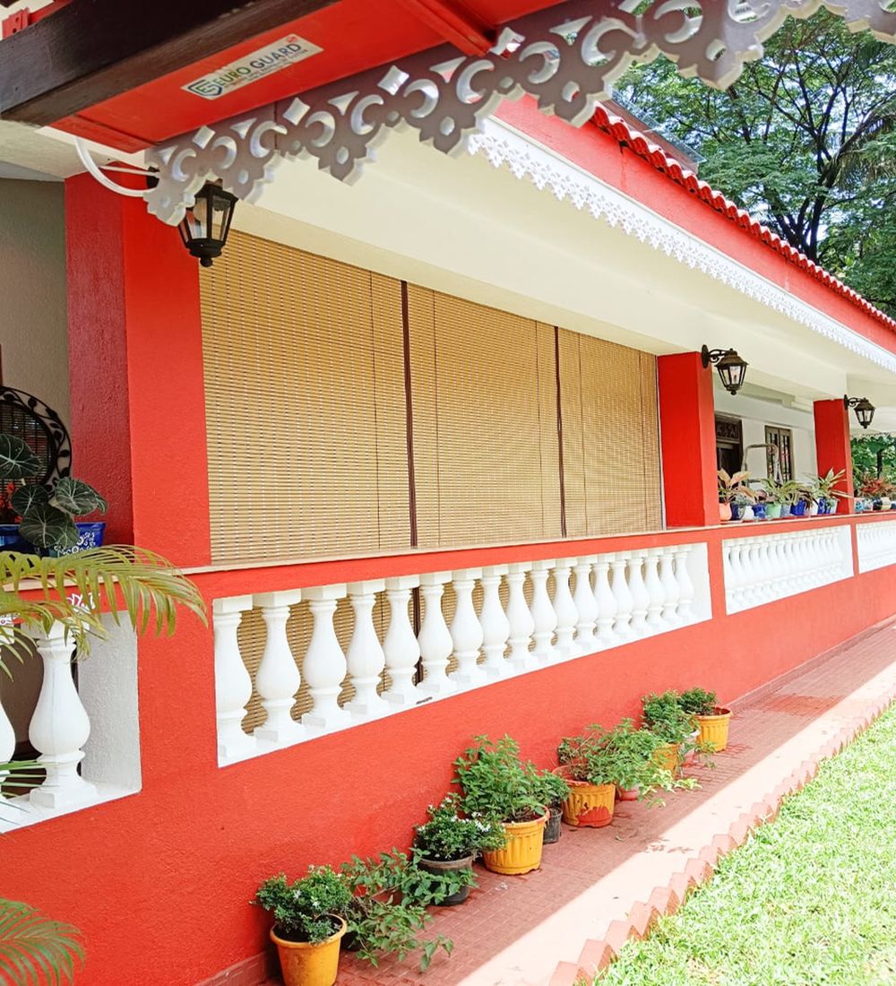 Pvc Bamboo Blind